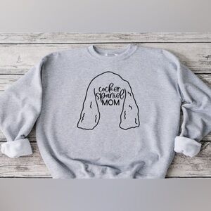 Cocker Spaniel Mom Crewneck